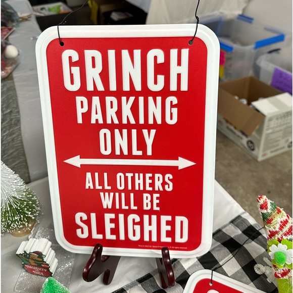 Grinch Parking Only All Others Will Be Sleighed - Picture 2 of 5